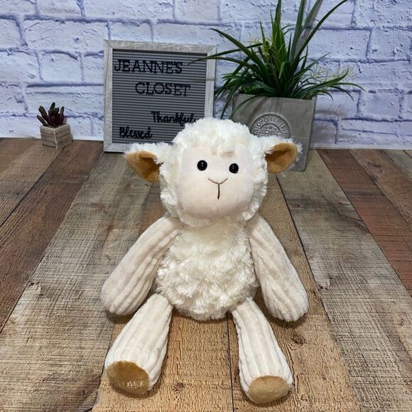 Scentsy Buddy RARE Lenny the Stuffed Lamb 15" Retired 2010 Soft Cuddly - Picture 1 of 10